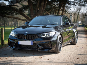 À vendre – BMW – M2 Compétition – 2019 – Noir Saphirschwarz – 16 847 km – 410 ch – 6 Cylindres en Ligne – Transmission : Sequentielle – Photo principale – Origine France – Privaty Cars – Expert des modèles BMW à La Rochelle
