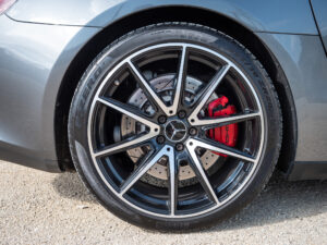 Jantes – AMG – AMG GTS – 2015 – Gris Sélénite – 510 ch – V8 Bi-Turbo – 69 000 km – Transmission : Sequentielle – Origine Allemagne – Privaty Cars – Véhicules de sport et de luxe d’occasion proche de Nantes