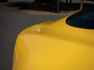 Carrosserie – ALPINE – A110 Color Edition – 2021 – Jaune Tournesol – 16 900 km – 292 ch – 4 cylindres Turbo – Transmission : Sequentielle – Origine Allemagne – Privaty Cars – Expertise et vente de modèles Super Sport à La Rochelle