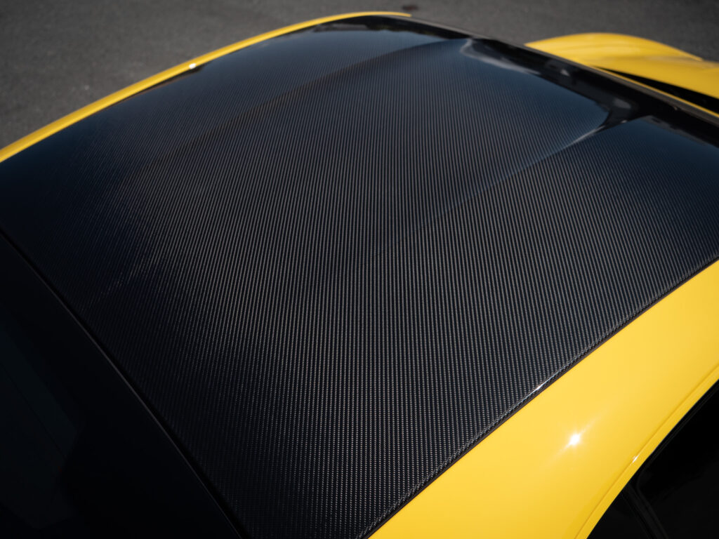 Toit en fibre de carbone – ALPINE – A110 Color Edition – 2021 – Jaune Tournesol – 16 900 km – 292 ch – 4 cylindres Turbo – Transmission : Sequentielle – Origine Allemagne – Privaty Cars – Rachat de Porsche et Ferrari d’occasion à 2 heures de Paris en TGV