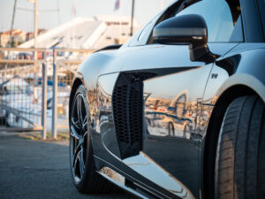 Aile avec prise d'air intégrée – AUDI – R8 Performance – 2020 – Noir Mythic – 620 ch – V10 – 32 900 km – Transmission : Sequentielle – Origine Italie – Privaty Cars – Expert des modèles AUDI à 2 heures de Paris en TGV