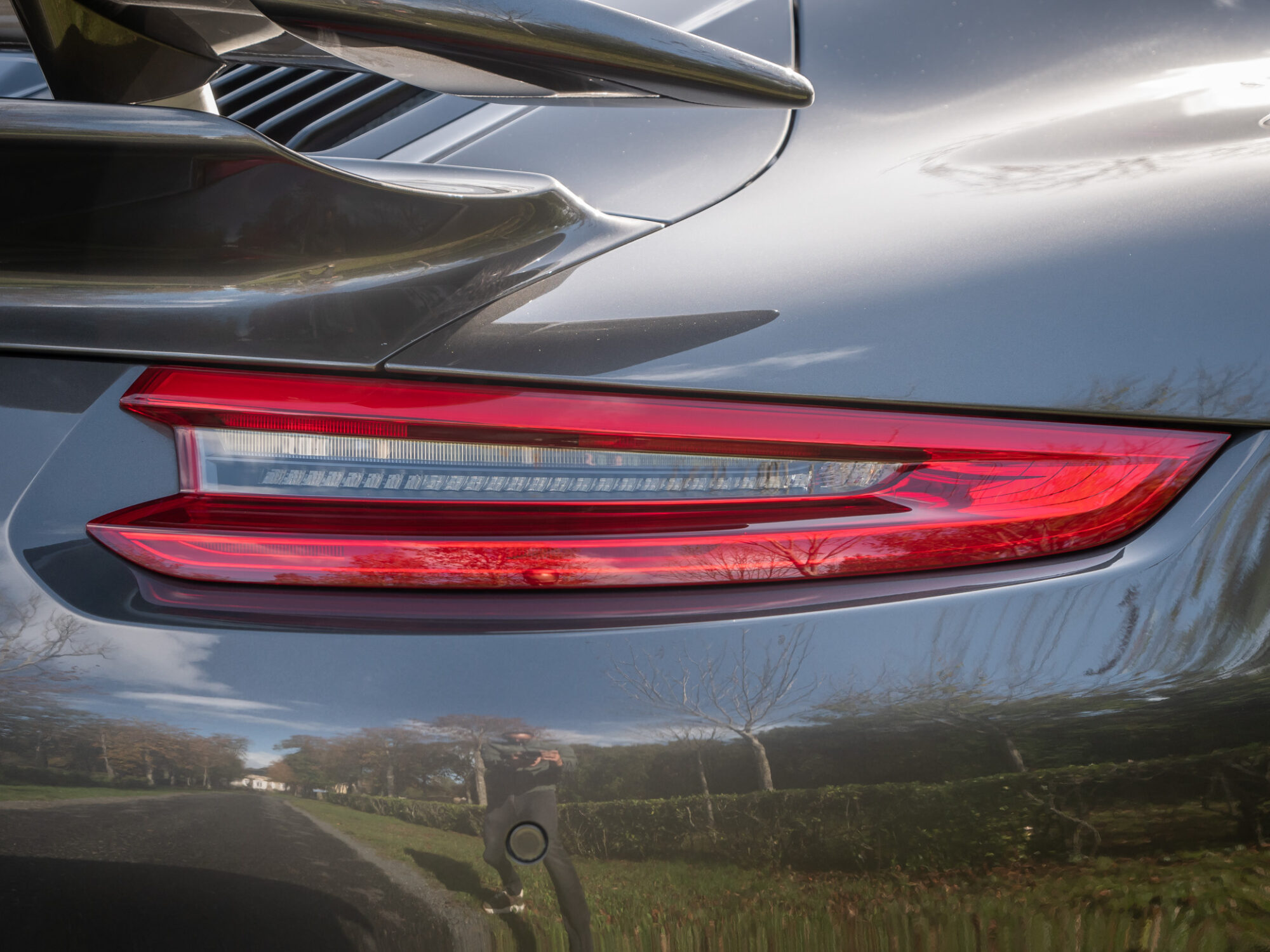 Carrosserie – PORSCHE – 911 991.2 – 2016 – Gris Quartz – 580 ch – Flat 6 Turbo – 36 900 km – Transmission : Sequentielle – Origine France – Privaty Cars – Sélection de véhicules PORSCHE disponibles proche de Nantes
