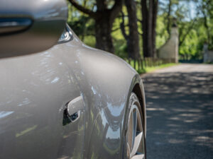 Aile avant avec prise d'air – PORSCHE – 911 992 S – 2019 – PTS Agate Grey Metallic – 450 ch – Flat 6 Bi-Turbo – 39 900 km – Transmission : Sequentielle – Origine France – Privaty Cars – Gestion de vente de voitures de collection et youngtimers proche de Nantes