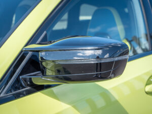 Rétroviseur avec caméra intégrée – BMW – BMW M3 TOURING – 2022 – Sao Paulo – 510 ch – 6 cyl Bi-Turbo – 9 500 km – Transmission : Sequentielle – Origine Allemagne – Privaty Cars – Spécialiste BMW d’occasion dans l’Ouest de la France