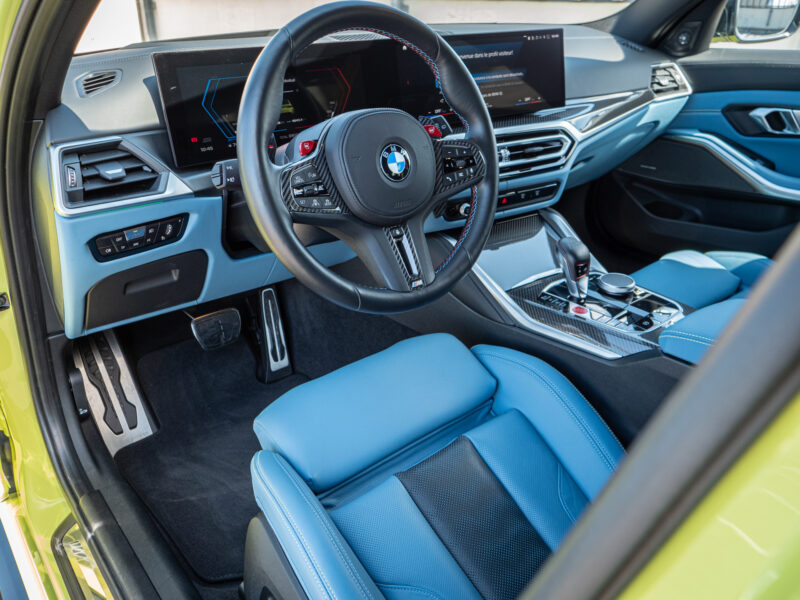 Tableau de bord – BMW – BMW M3 TOURING – 2022 – Sao Paulo – 510 ch – 6 cyl Bi-Turbo – 9 500 km – Transmission : Sequentielle – Origine Allemagne – Privaty Cars – Sélection de véhicules BMW disponibles à 2 heures de Paris en TGV