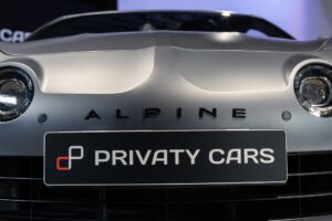 Phares ronds avec éclairage LED – ALPINE – A110S – 2019 – Gris Tonnerre Mat – 52 900 km – 293 ch – 4 cylindres turbo – Transmission : Sequentielle – Origine France – Privaty Cars – Reprise de voitures de sport et collection à 2 heures de Paris en TGV