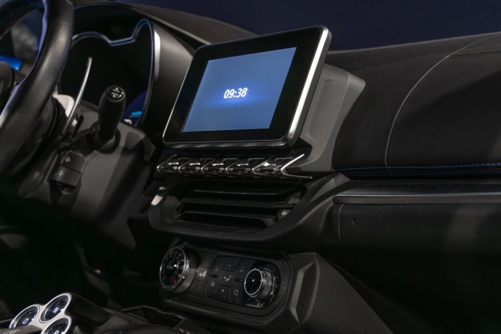 Tableau de bord – ALPINE – A110S PURE – 2019 – Bleu Alpine – 47 900 km – 252 ch – 4 cylindres turbo – Transmission : Sequentielle – Origine France – Privaty Cars – Véhicules de sport et de luxe d’occasion en Nouvelle-Aquitaine