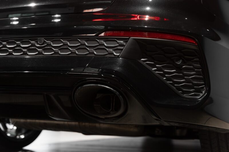 Moteur – AUDI – RS3 – 2023 – Noir Mythic – 10 900 km – 400 ch – 5 cyclindres turbo – Transmission : Sequentielle – Origine France – Privaty Cars – Dépôt-vente de voitures de sport et véhicules d’exception en Charente-Maritime