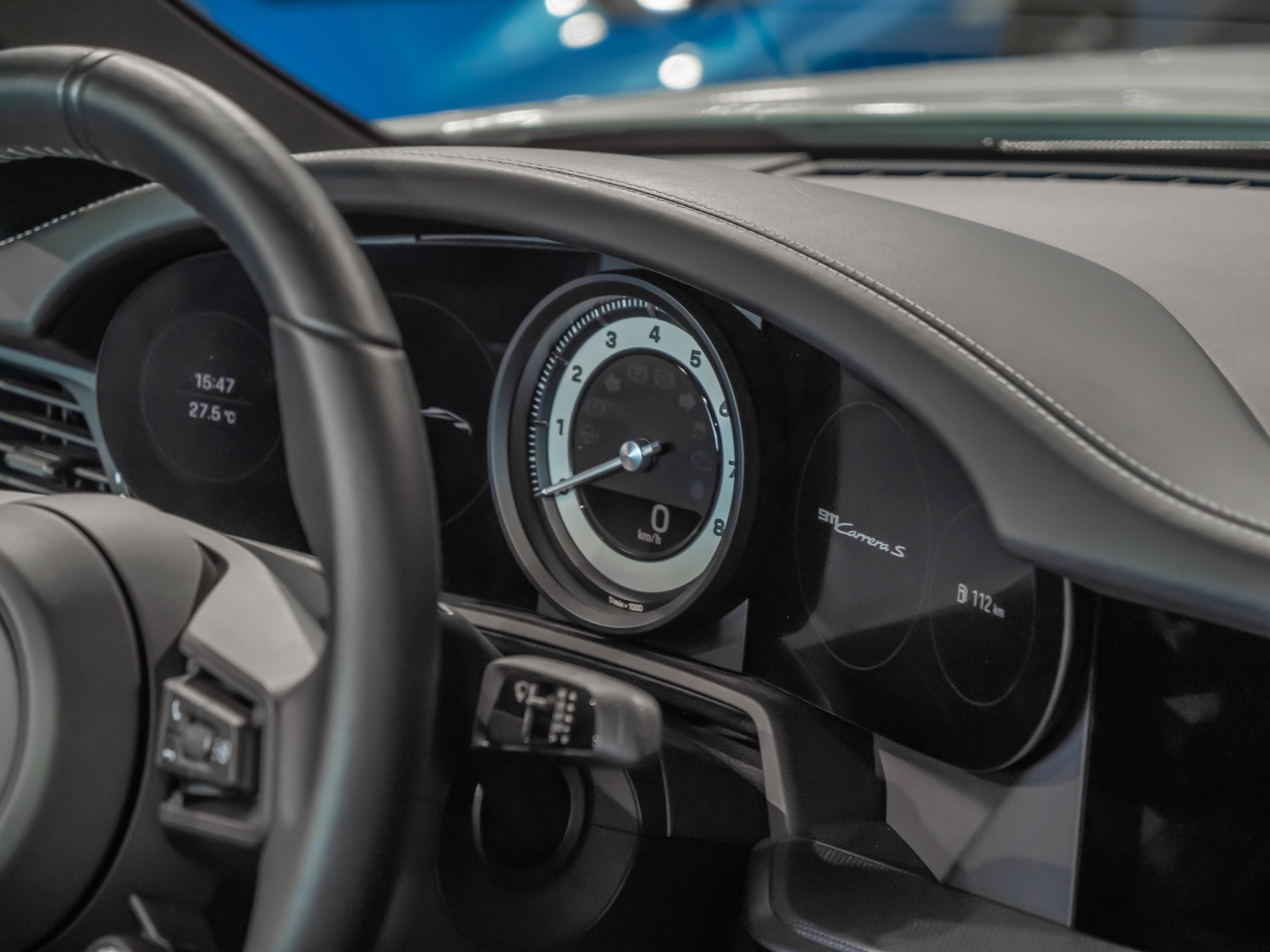 Tableau de bord – PORSCHE – 911 992.1 S Cabriolet – 2020 – Blanc – 16 900 km – 450 ch – Flat 6 bi-turbo – Transmission : séquentielle – Origine Allemagne – Privaty Cars – Intermédiaire de confiance vente voiture sport près de Niort