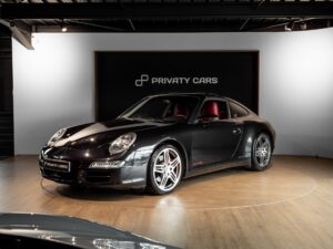 À vendre – PORSCHE – 911 997 4S – 2007 – Noir Basalte Métallisée – 83 900 km – 355 ch – Flat 6 Atmo – Transmission : Manuelle – Photo principale – Origine Danemark – Privaty Cars – Expert des sportives d’occasion haut de gamme en Nouvelle-Aquitaine