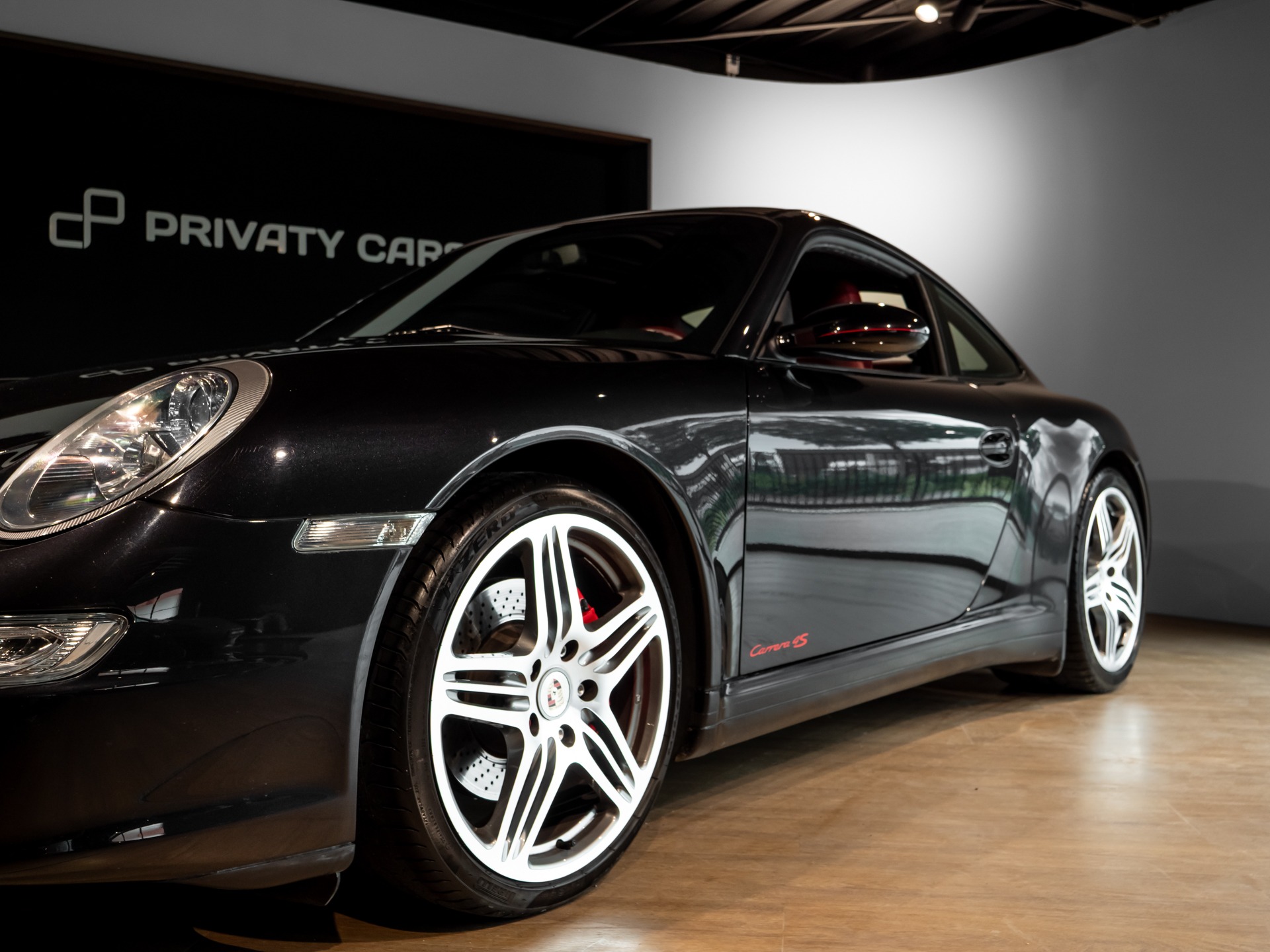À vendre – PORSCHE – 911 997 4S – 2007 – Noir Basalte Métallisée – 83 900 km – 355 ch – Flat 6 Atmo – Transmission : Manuelle – Vue principale – Origine Danemark – Privaty Cars – Reprise de voitures de sport et collection entre Bordeaux et Nantes