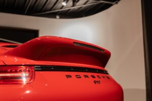 Carrosserie – PORSCHE – Porsche 911 991 GTS – 2015 – Rouge Carmin – 35 900 km – 430 ch – FLAT 6 Atmo – Transmission : Sequentielle – Origine Allemagne – Privaty Cars – Vente de supercars d’occasion en Nouvelle-Aquitaine