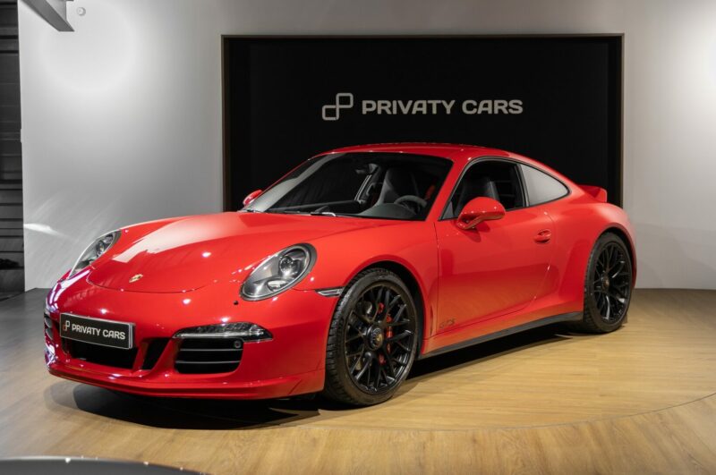 À vendre – PORSCHE – Porsche 911 991 GTS – 2015 – Rouge Carmin – 35 900 km – 430 ch – FLAT 6 Atmo – Transmission : Sequentielle – Photo principale – Origine Allemagne – Privaty Cars – Recherche de supercars hors marché en Nouvelle-Aquitaine