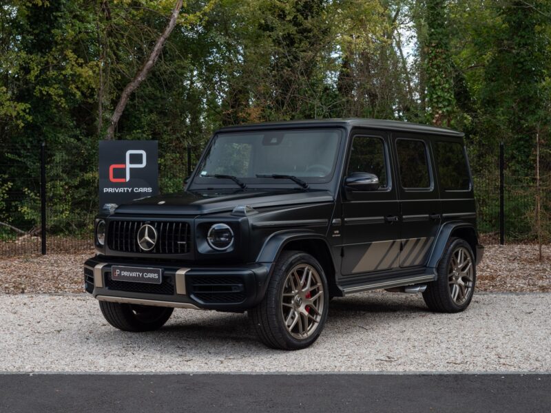 À vendre – Classe G63 – 2023 – Magno Manufaktur – 11 900 km – 585 ch – V8 4.0L biturbo – Transmission : Automatique – Photo principale – Origine France – Privaty Cars – Reprise de voitures de sport et collection proche de Nantes