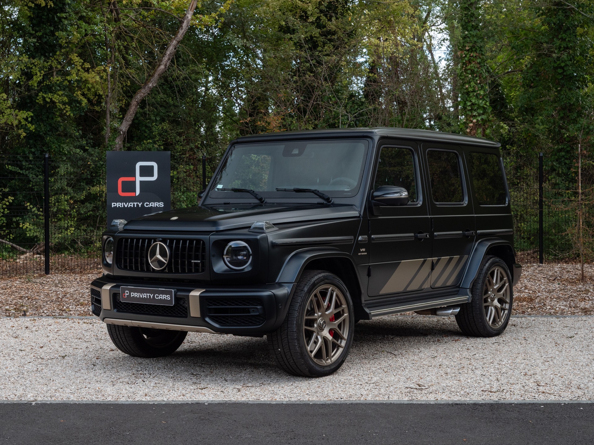 À vendre – Classe G63 – 2023 – Magno Manufaktur – 11 900 km – 585 ch – V8 4.0L biturbo – Transmission : Automatique – Photo principale – Origine France – Privaty Cars – Reprise de voitures de sport et collection proche de Nantes