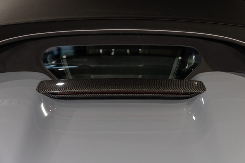 Carrosserie – PORSCHE – 718 Spyder RS – 2025 – Gris Arctique – 4 500 km – 500 ch – Flat 6 Atmo – Transmission : Sequentielle – Origine France – Privaty Cars – Spécialiste indépendant Porsche, Ferrari et McLaren proche de Bordeaux