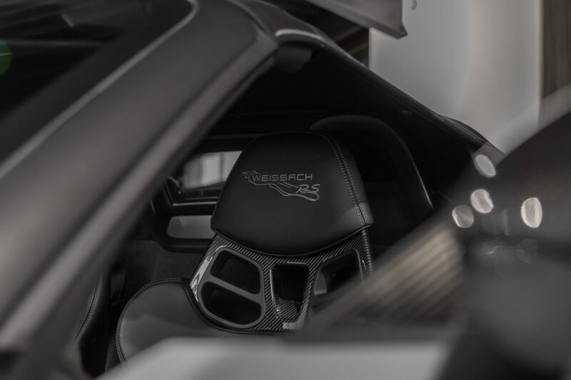 Sièges – PORSCHE – 718 Spyder RS – 2025 – Gris Arctique – 4 500 km – 500 ch – Flat 6 Atmo – Transmission : Sequentielle – Origine France – Privaty Cars – Rachat cash de voitures PORSCHE proche de Nantes